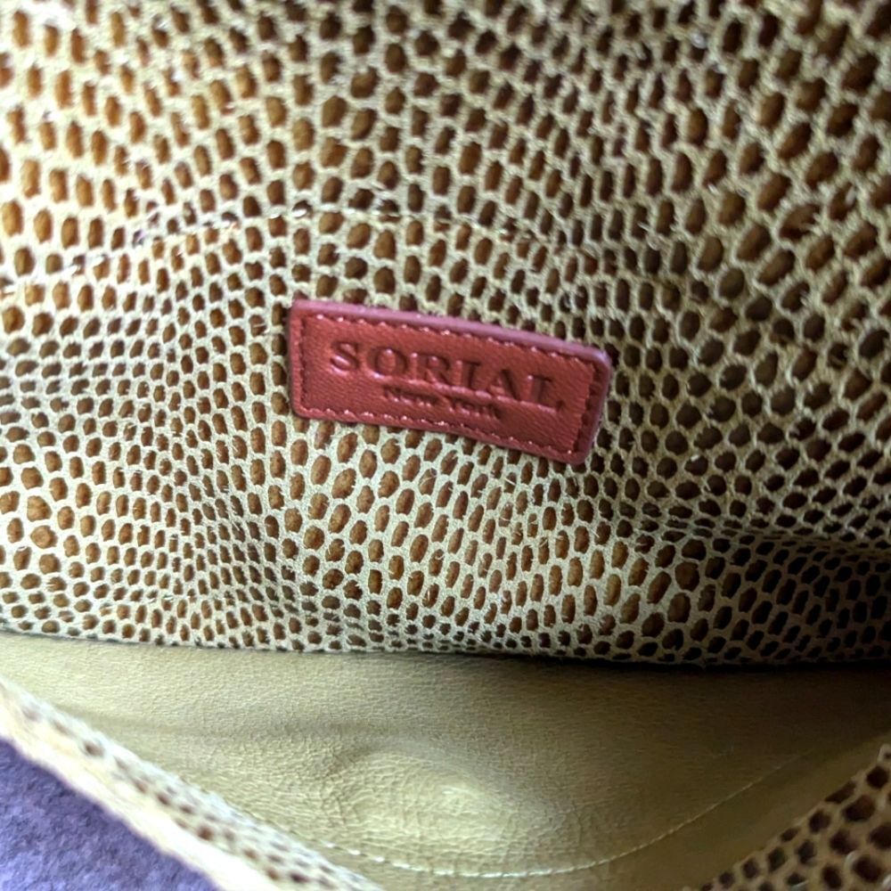 Sorial Vegan Clutch Olive - Picture 5 of 5